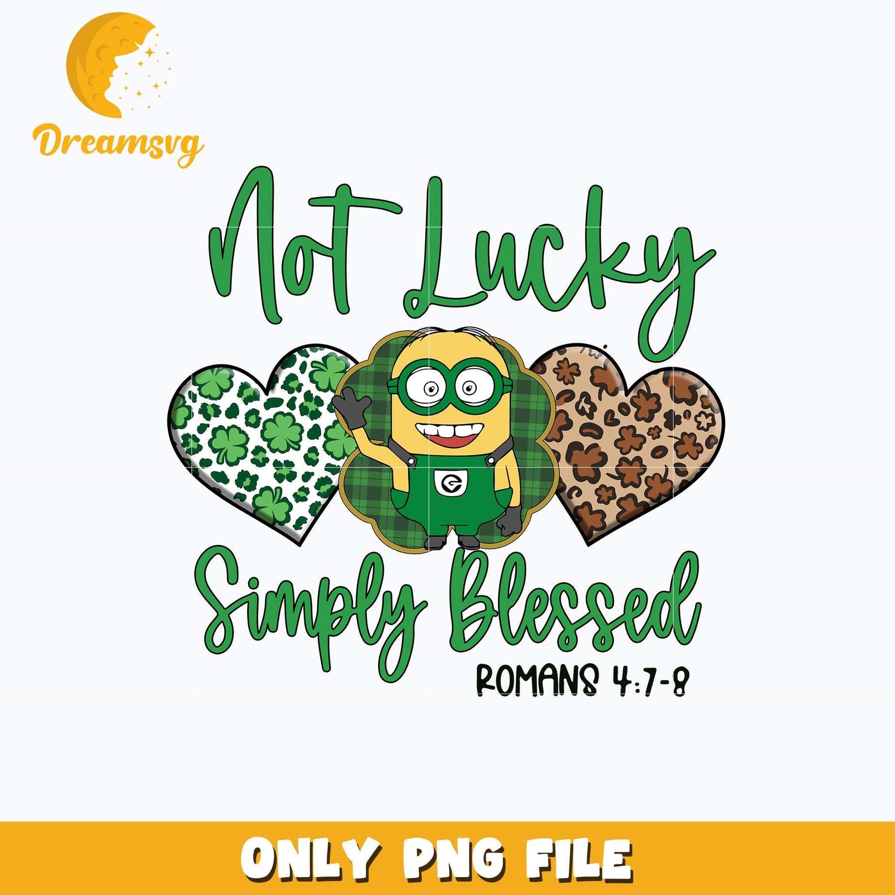 Minions not lucky patrick's day Png