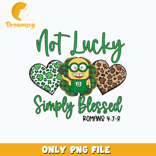 Minions not lucky patrick's day Png