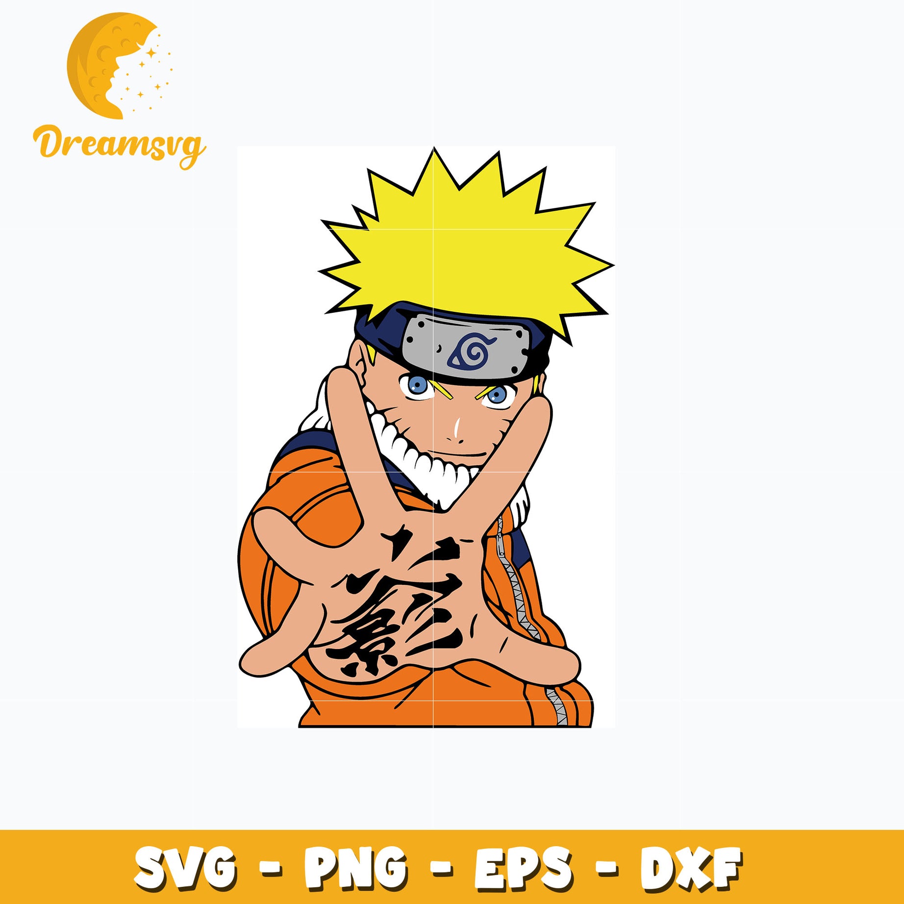 Uzumaki Naruto design svg, anime svg, Naruto svg