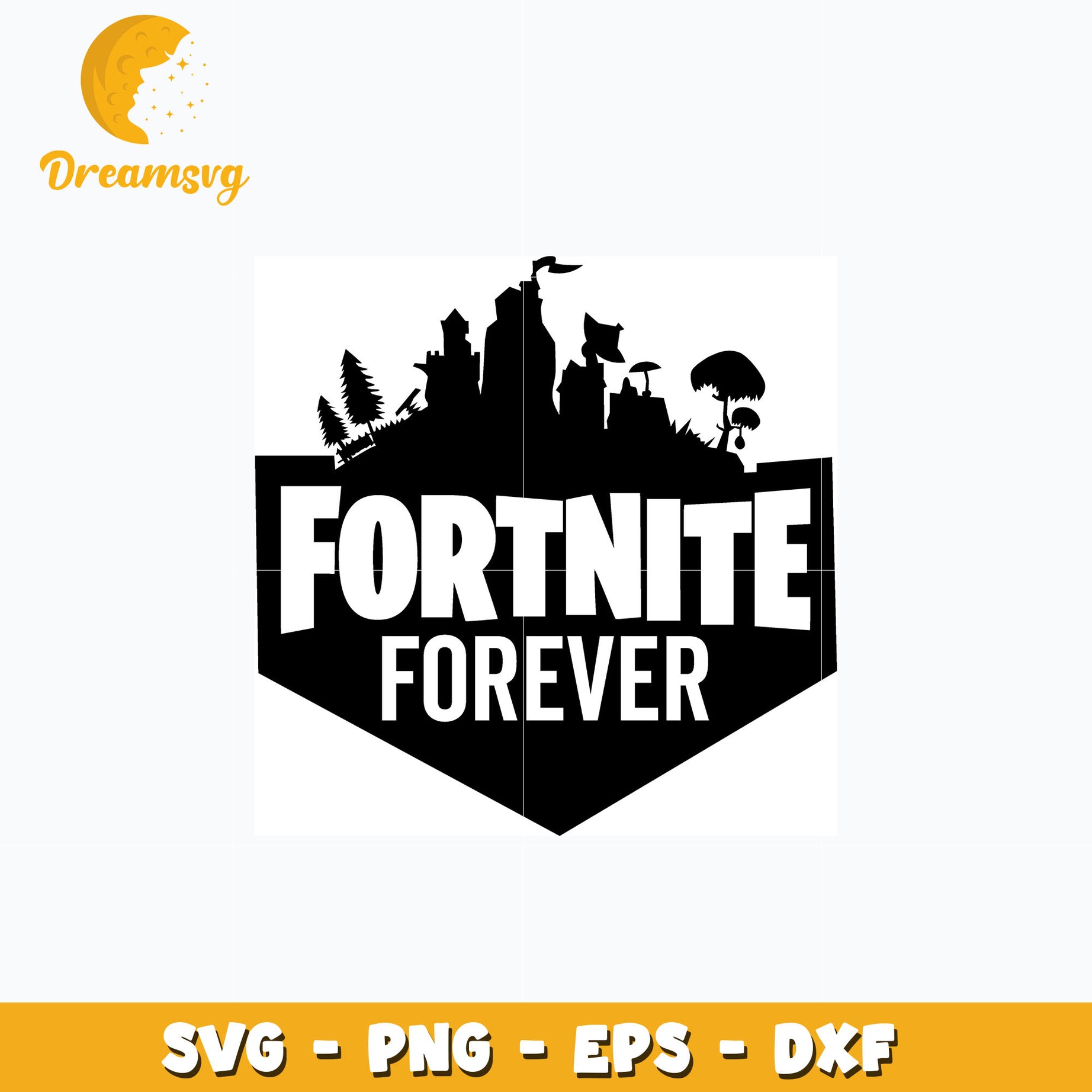 Fortnite forever svg, anime svg, Fortnite svg