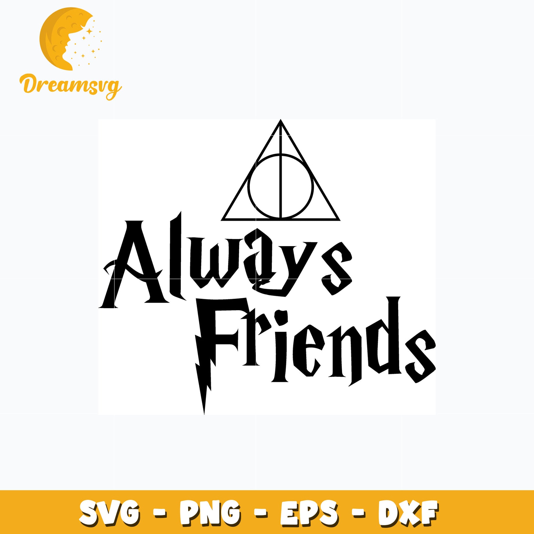 Harry potter always friends svg, anime svg, Harry Potter svg