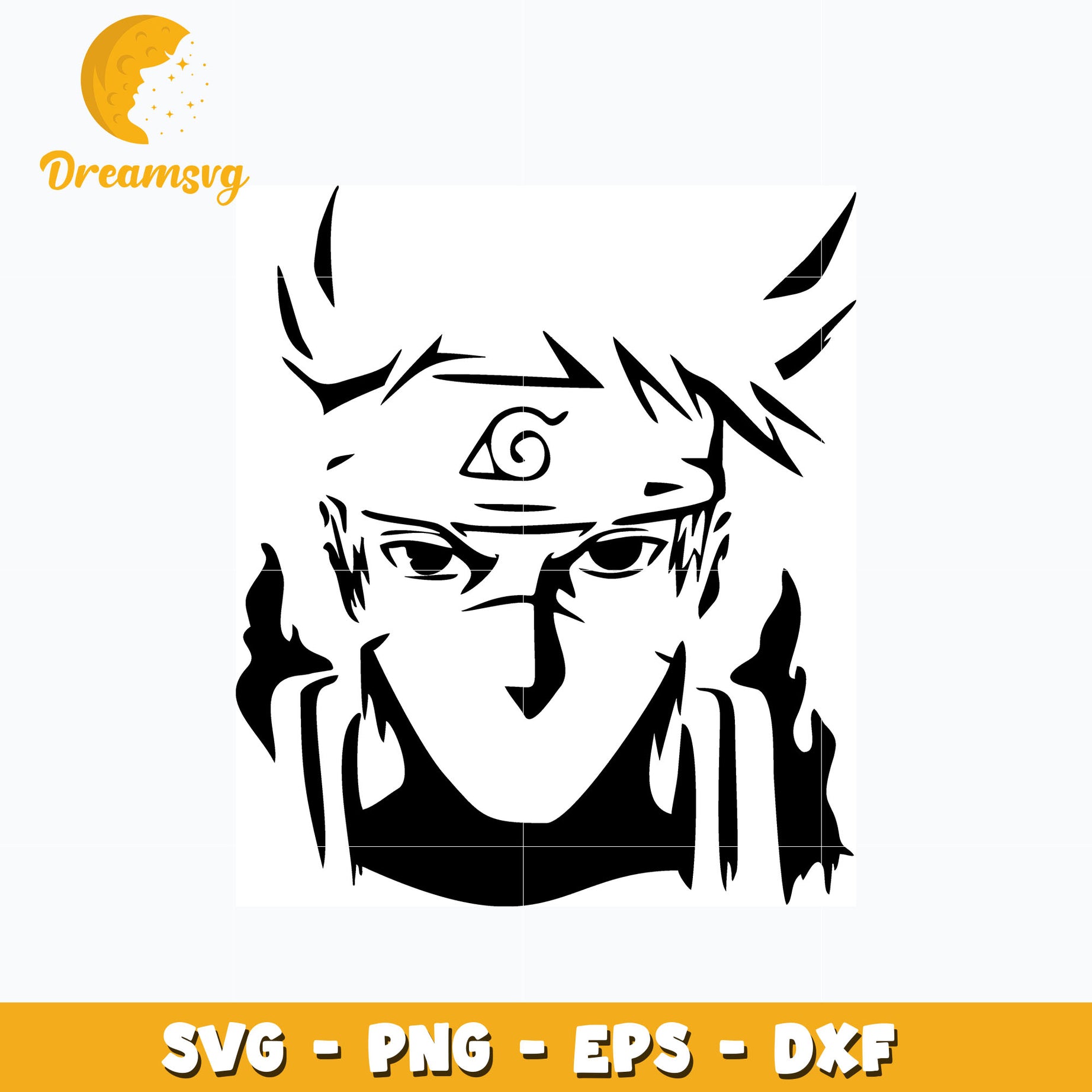 Hatake Kakashi shinobi  svg, anime svg, Naruto svg