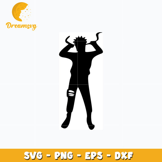 Naruto shippuden shadow svg, anime svg, Naruto svg