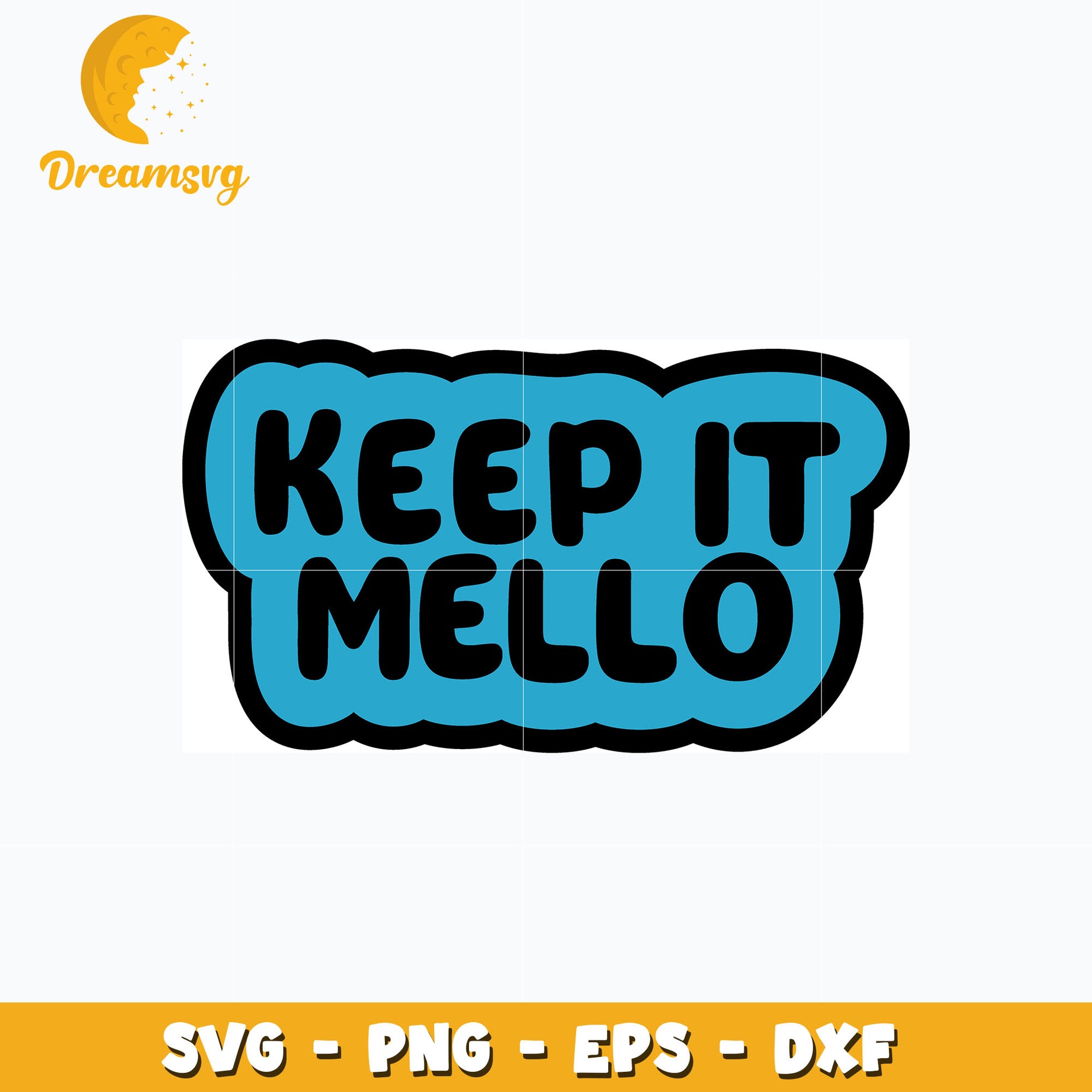 Fortnite Keep it mello logo svg, anime svg, Fortnite svg