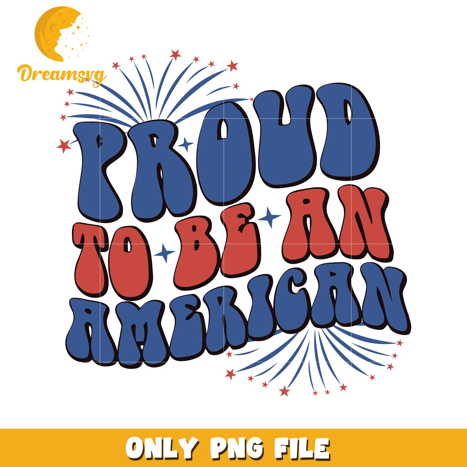 proud to be an american design png, american flag png, 4th of july celebration png