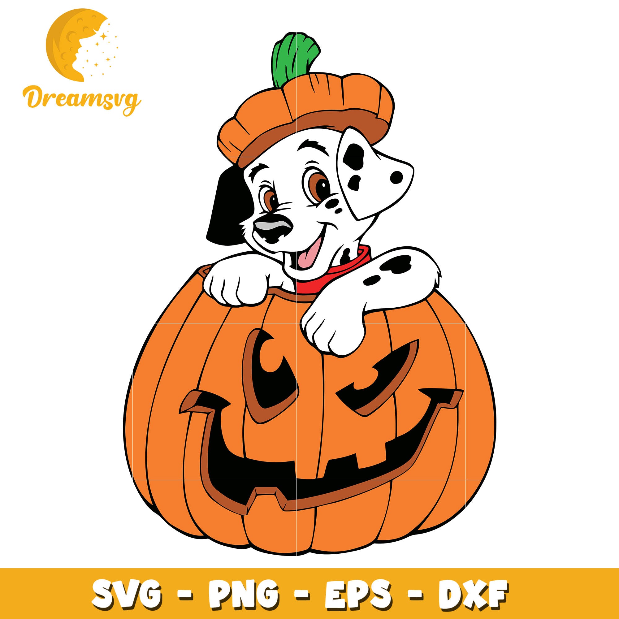 Disney Dalmatian pumpkin svg, halloween svg – DreamSVG Store