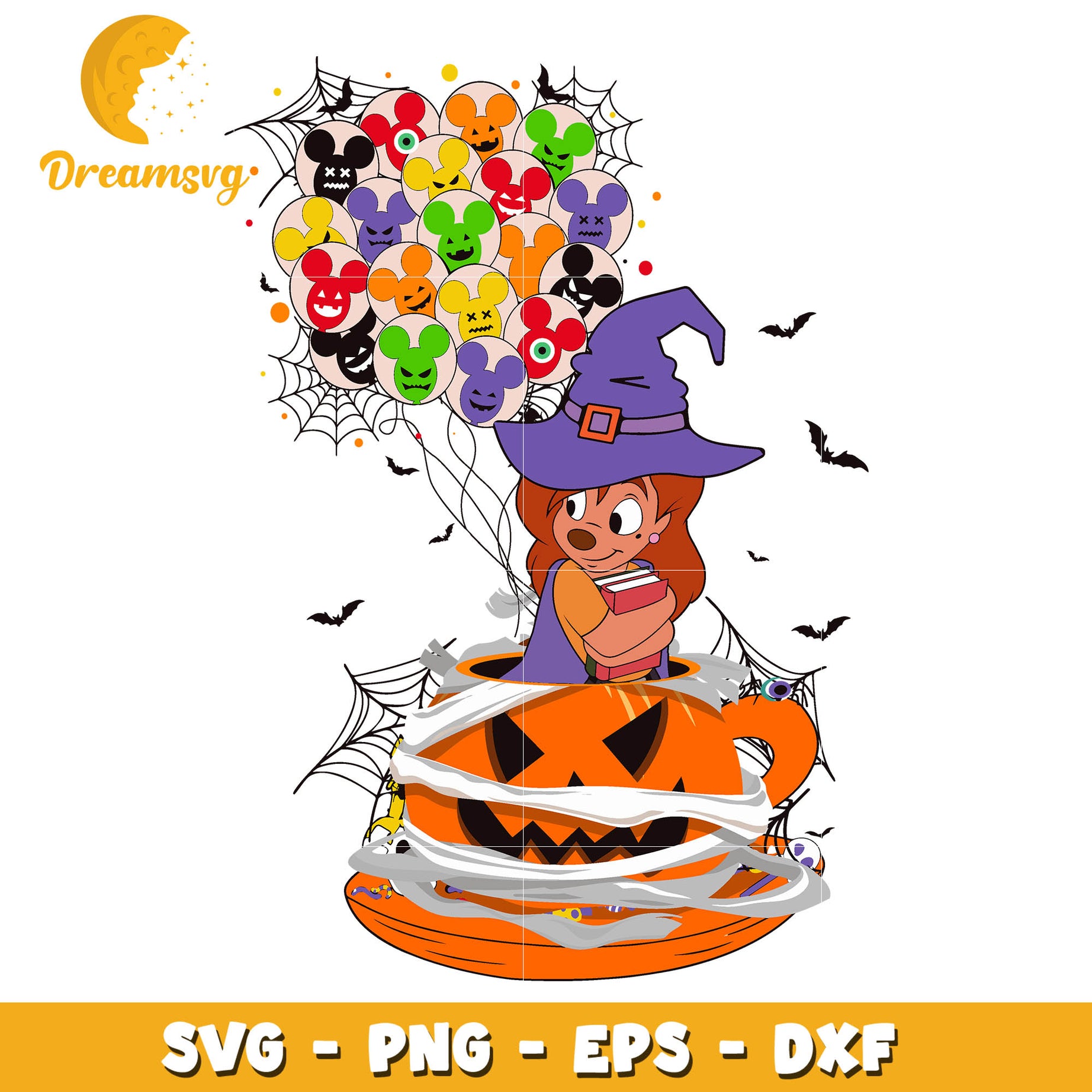 Disney Roxanne halloween svg