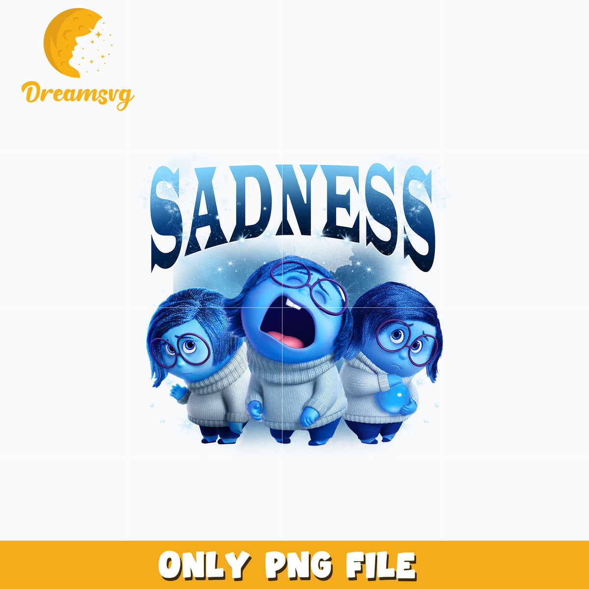 Sadness Design Sadness inside out design png – DreamSVG Store