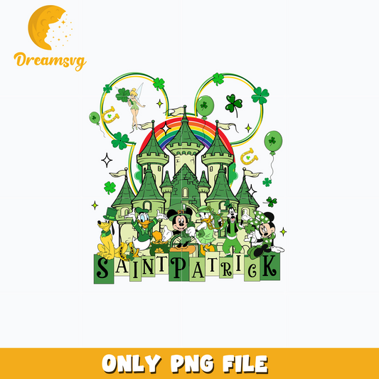 Mickey friends saint patrick's day png
