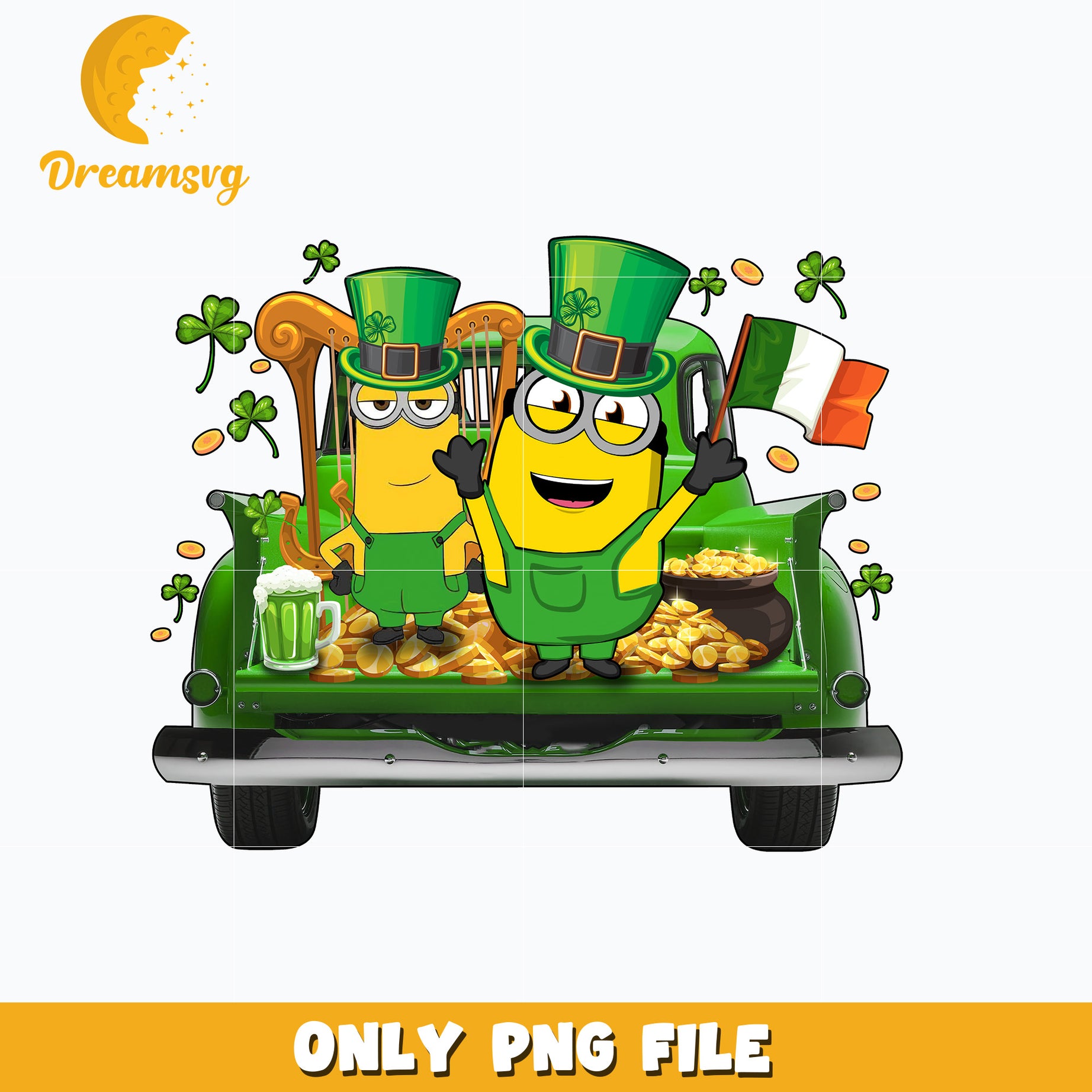 Minions italian st. patricks day Png