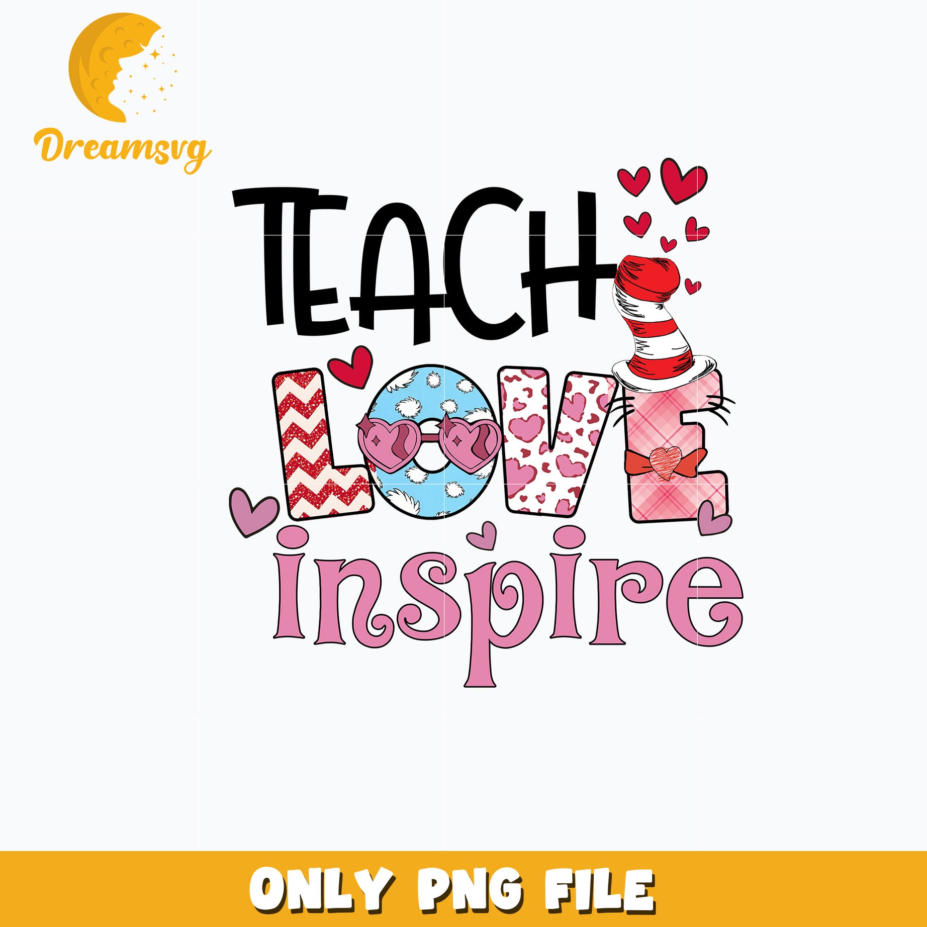 Dr Seuss teach love inspire png