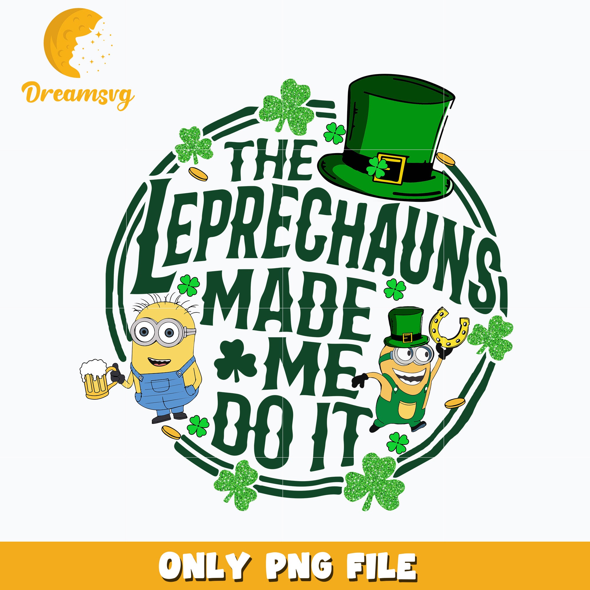 Minions the leprechauns st. patricks day Png – DreamSVG Store