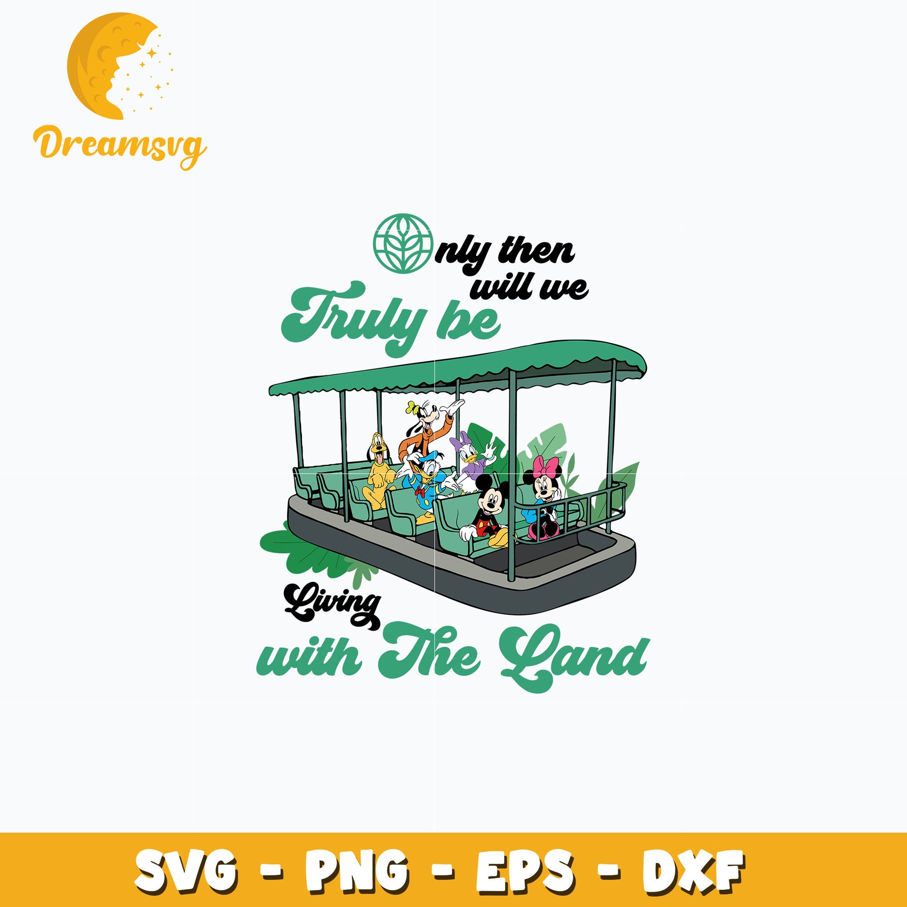 Disney Living With the Land svg, digital download