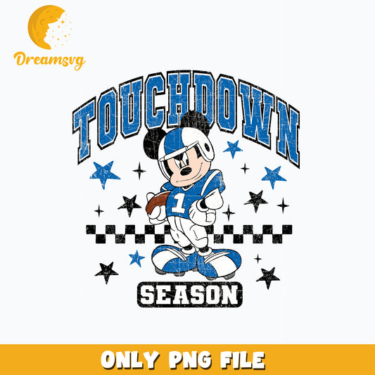 Mickey touchdown season png