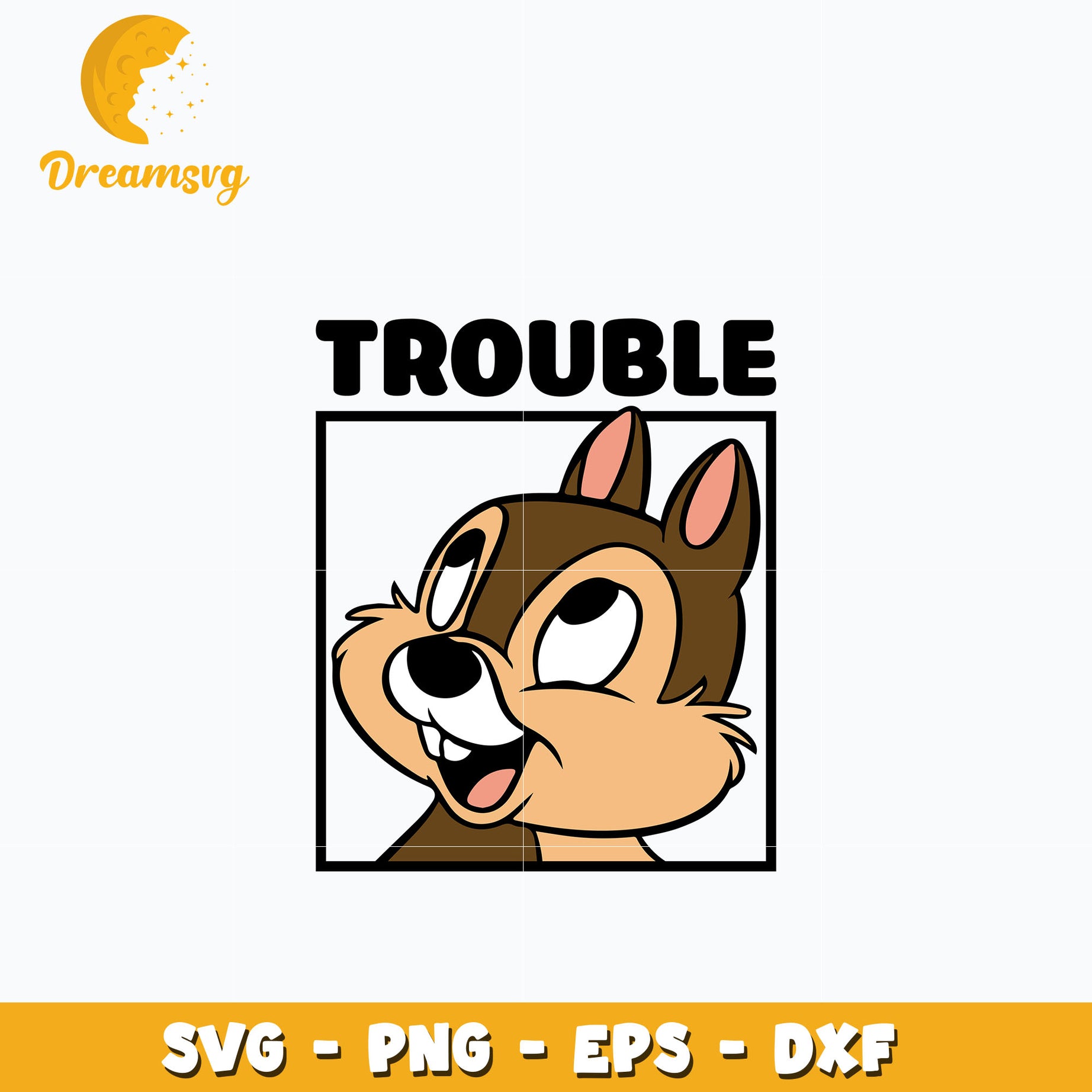 Disney Trouble svg, digital download