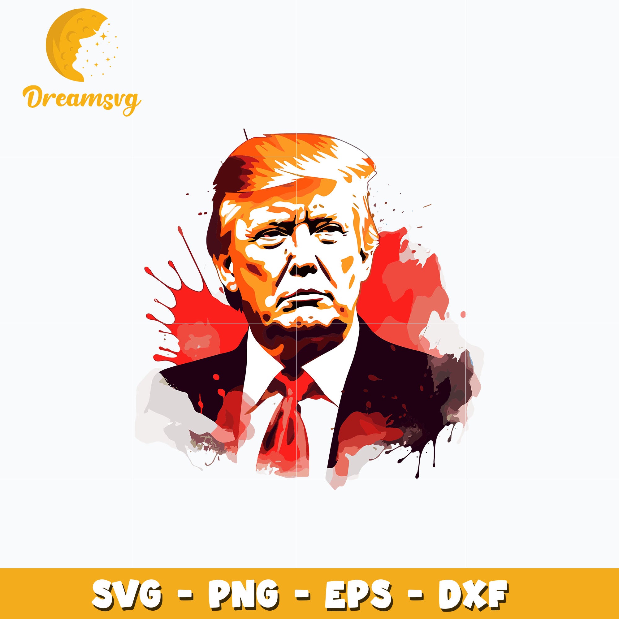 Donald trump design svg, digital download