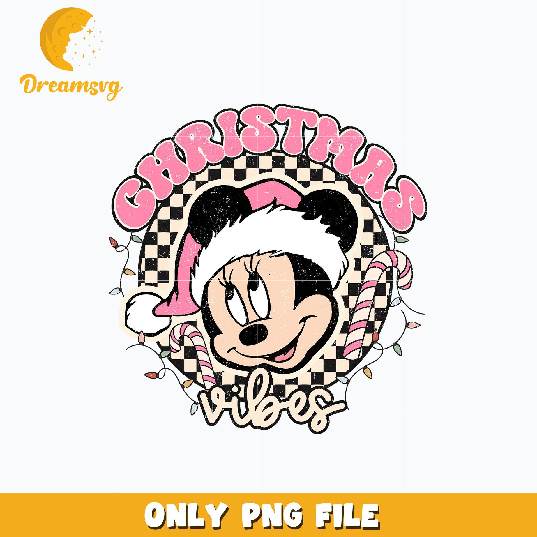 Minnie mouse pink chrismas png
