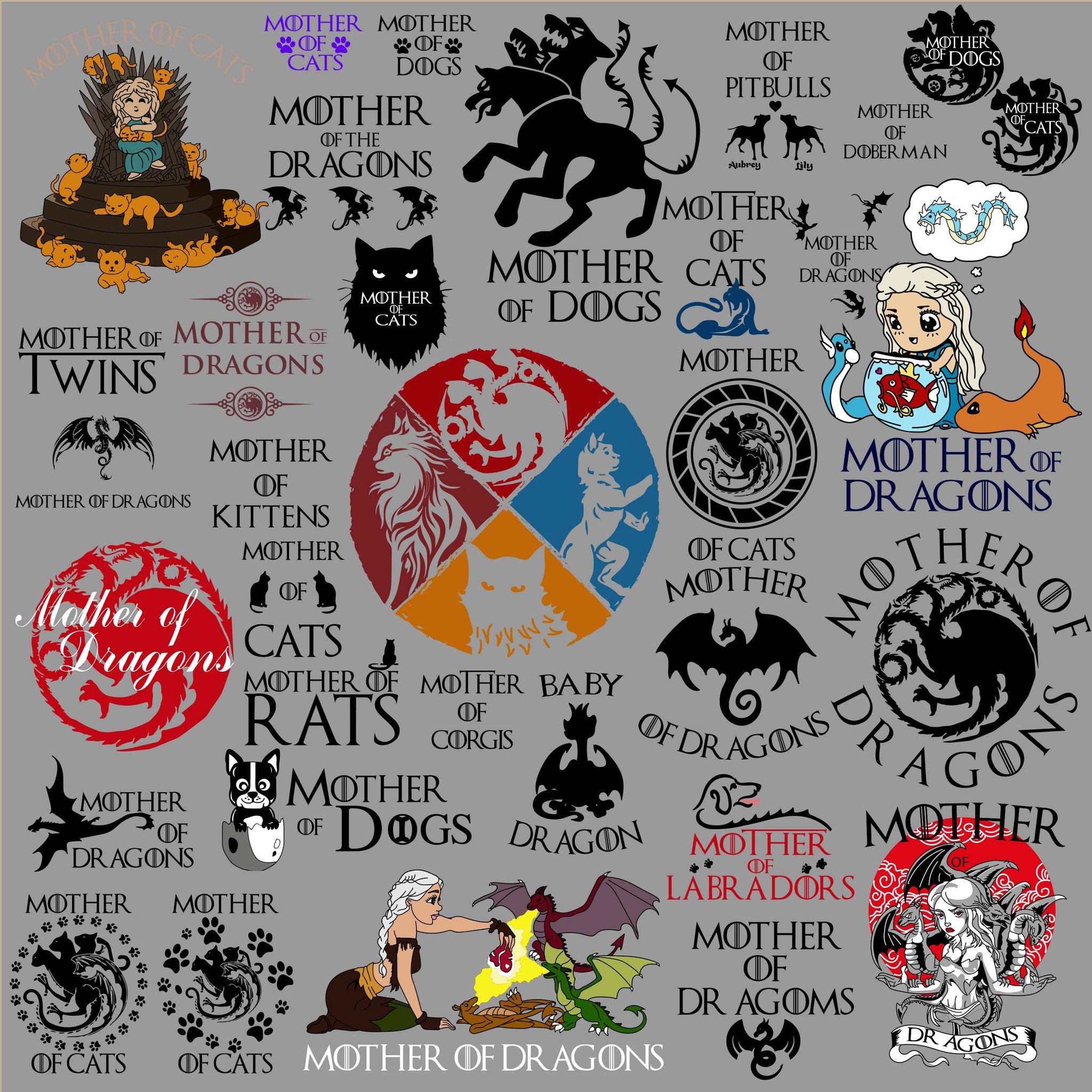 5000+ Mothers Day SVG Bundle, Mom SVG Bundle, Gifts for Mom Commercial Use SVG Cut File for Cricut or Silhouette, Farmhouse, Quotes, Sentimental