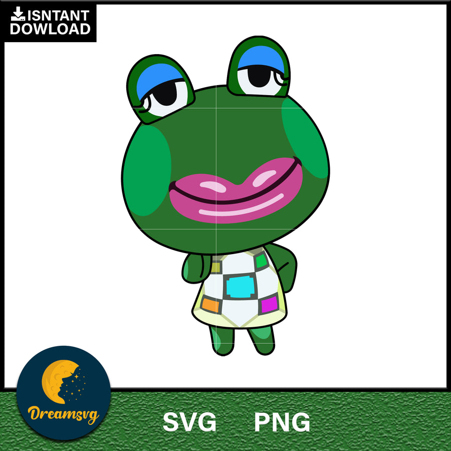 Jambette Animal Crossing Svg, Animal Crossing Svg, Animal Crossing Png, Cartoon svg, svg, png digital file