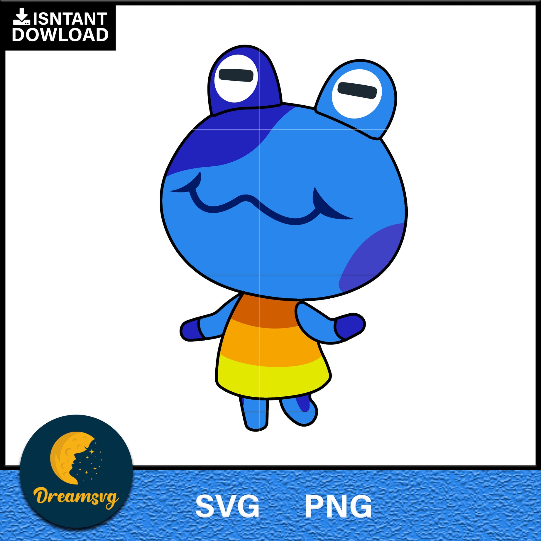 Jeremiah Animal Crossing Svg, Animal Crossing Svg, Animal Crossing Png, Cartoon svg, svg, png digital file