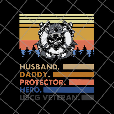 Husband Daddy Protector svg, png, dxf, eps digital file FTD04062110