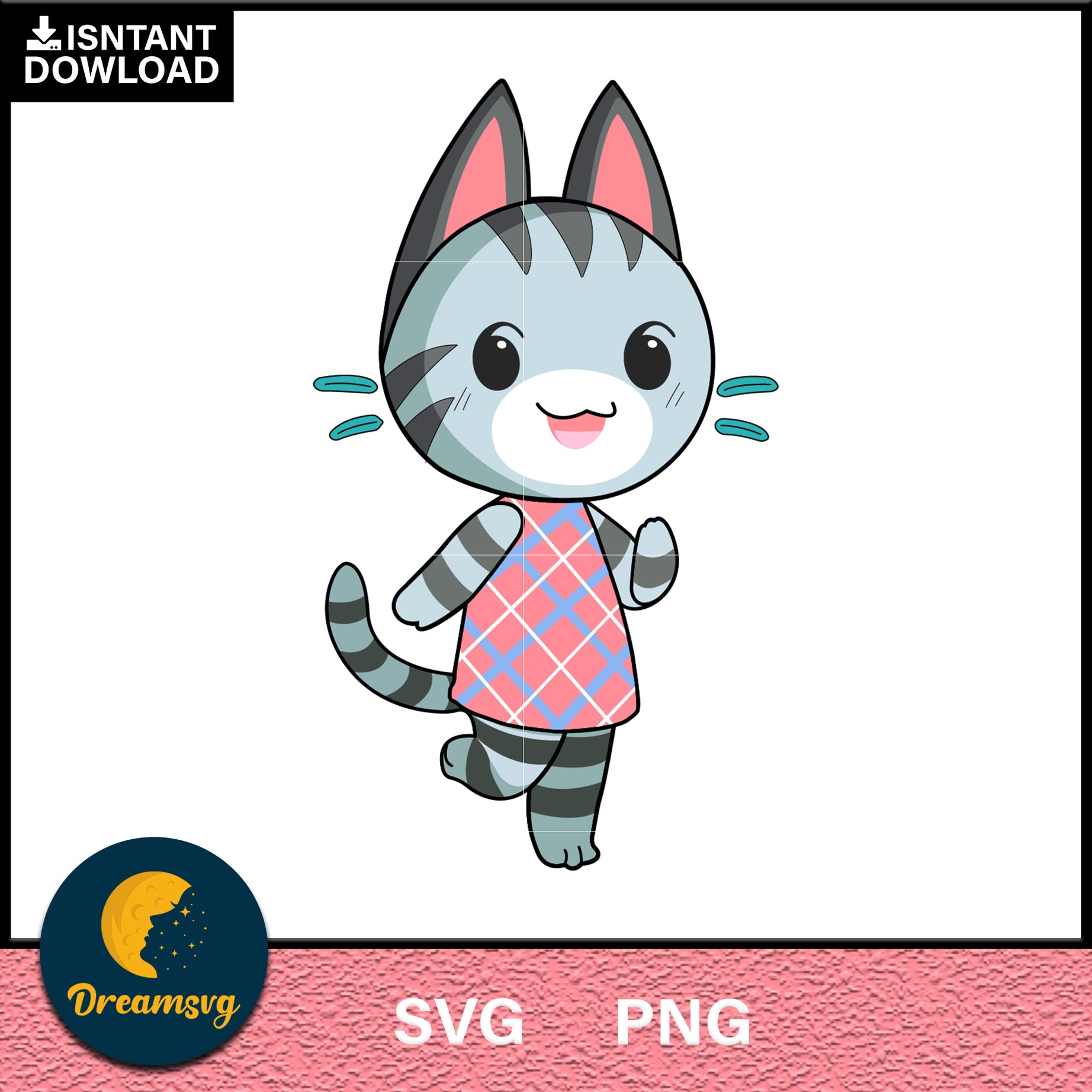 Lolly Animal Crossing Svg, Animal Crossing Svg, Animal Crossing Png, Cartoon svg, svg, png digital file