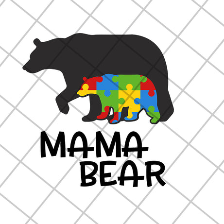Mama bear svg, Mother's day svg, eps, png, dxf digital file MTD04042131