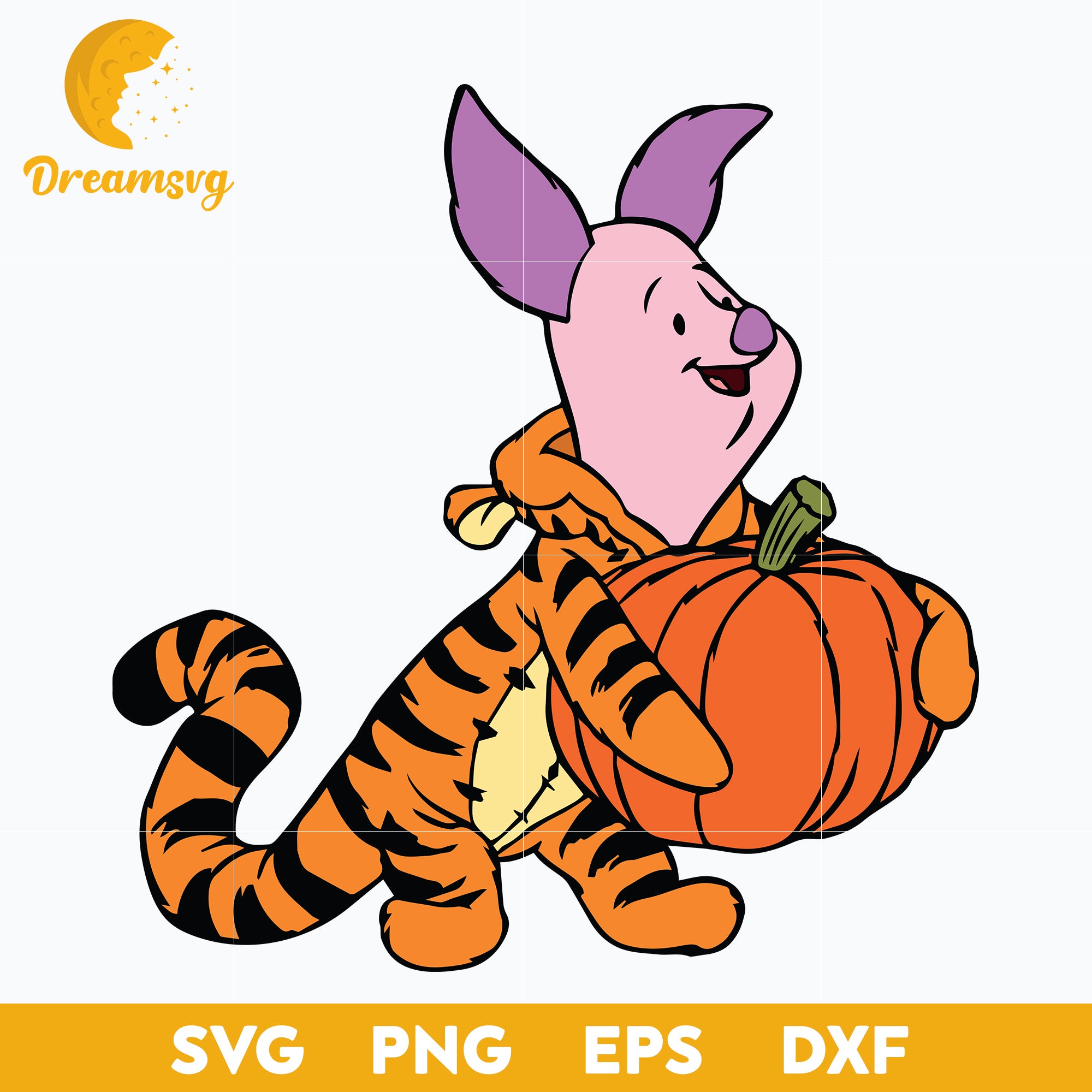 Piglet Halloween Svg, Piglet Svg, Winnie the Pooh, Halloween Svg, png ...