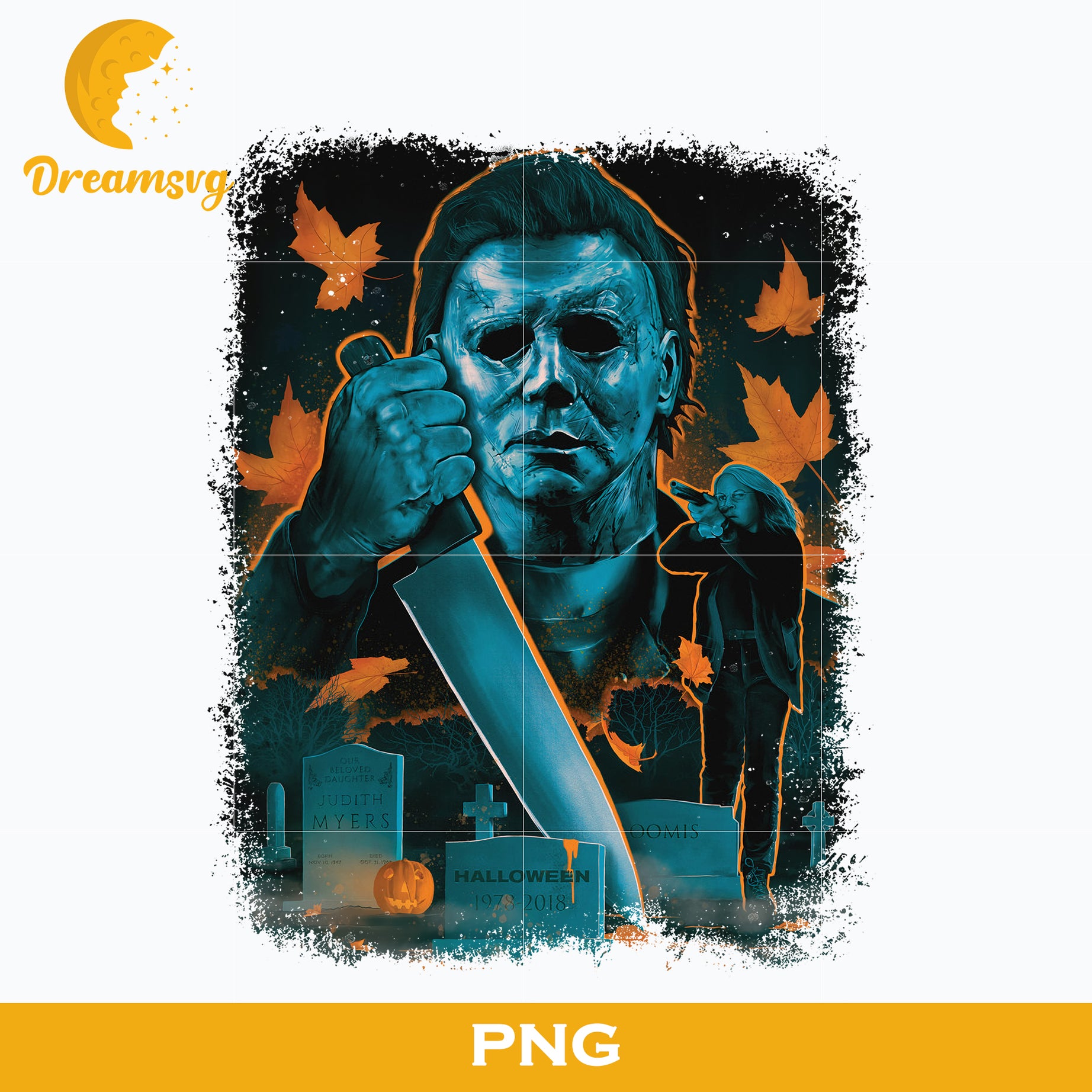 Michael Myers PNG, Michael Myers Halloween ,Scary Halloween, Horror Characters, Halloween svg, png digital file.