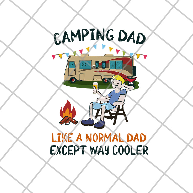 Camping Dad Cooler svg, png, dxf, eps digital file FTD10062117