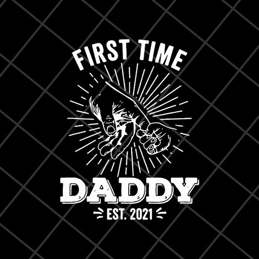 first time daddy svg, png, dxf, eps digital file FTD15052101