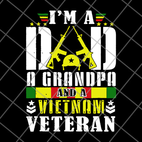 I'm a dad a grandpa svg, png, dxf, eps digital file FTD03062110