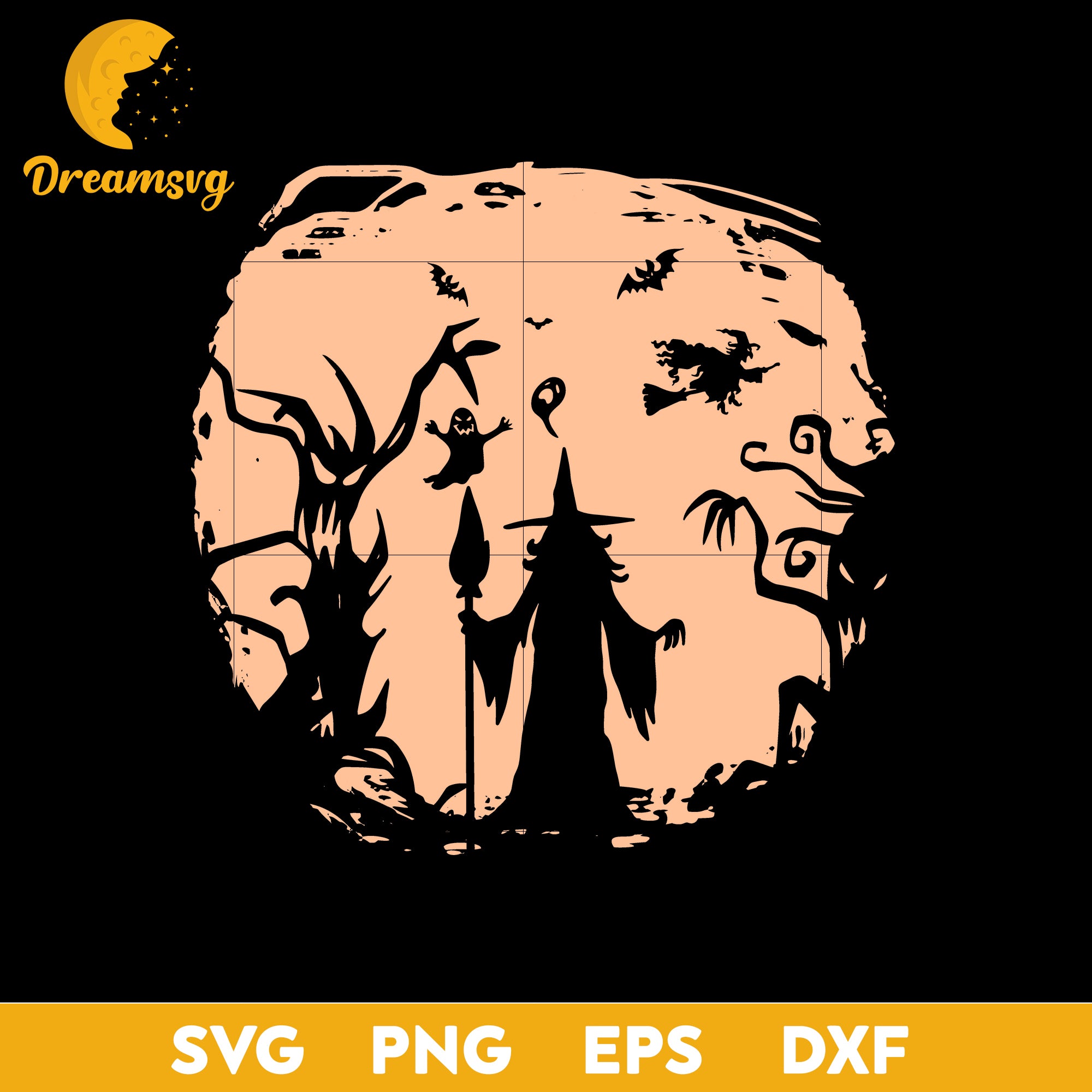Halloween horror vintage svg, Halloween svg, png, dxf, eps digital file.