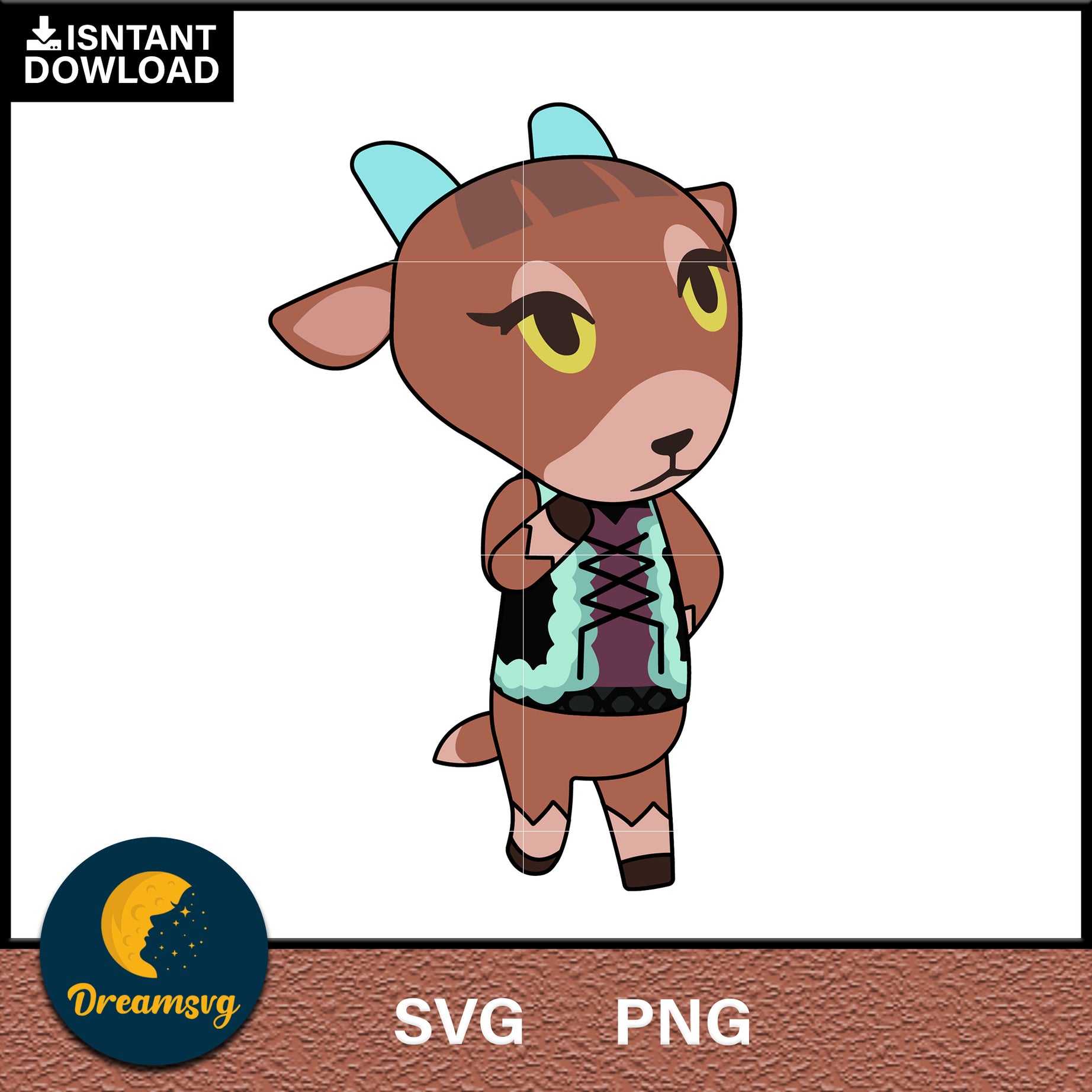 Pashmina Animal Crossing Svg, Animal Crossing Svg, Animal Crossing Png, Cartoon svg, svg, png digital file