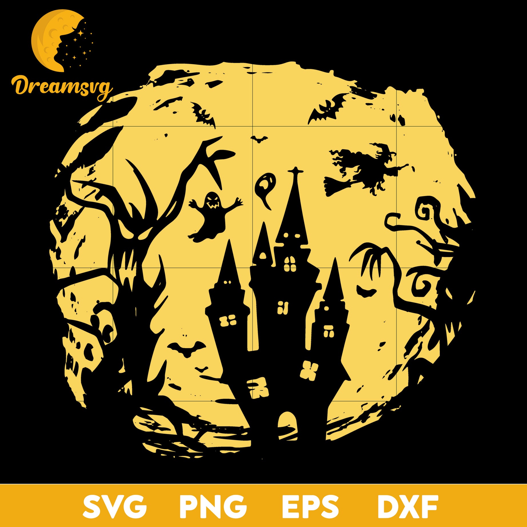 Halloween horror vintage svg, Halloween svg, png, dxf, eps digital file.