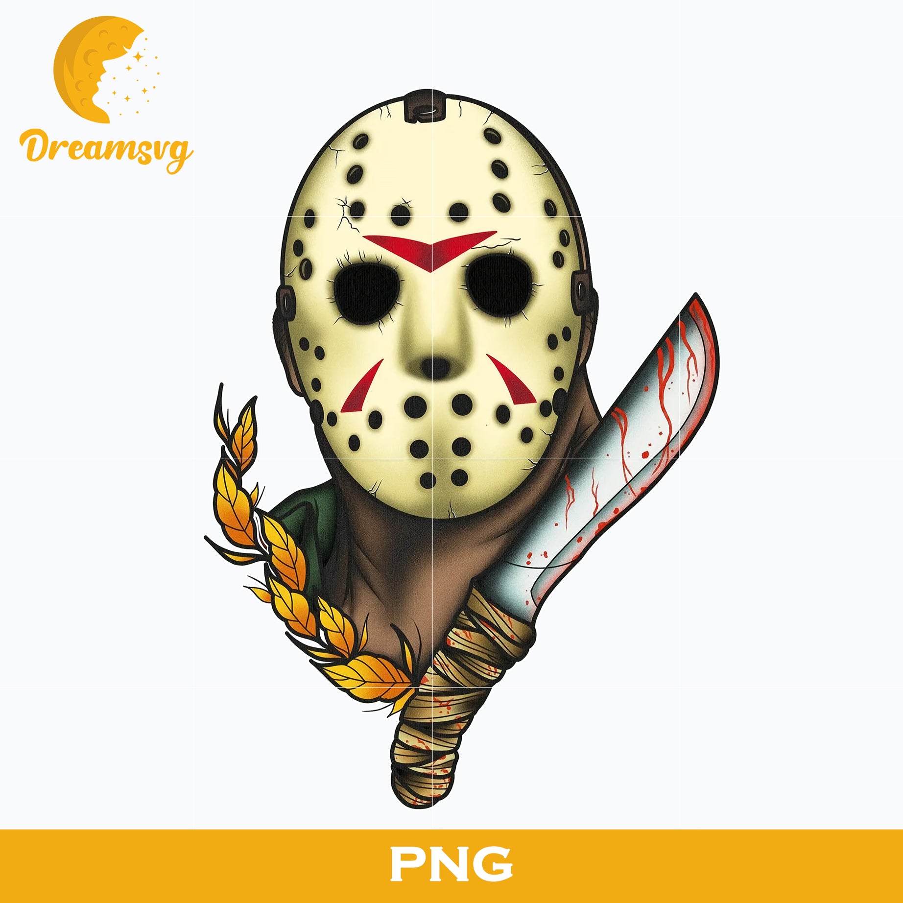 Jason Voorhess PNG, Jason Voorhess Halloween, Scary Halloween, Horror Characters, Halloween svg, png digital file.