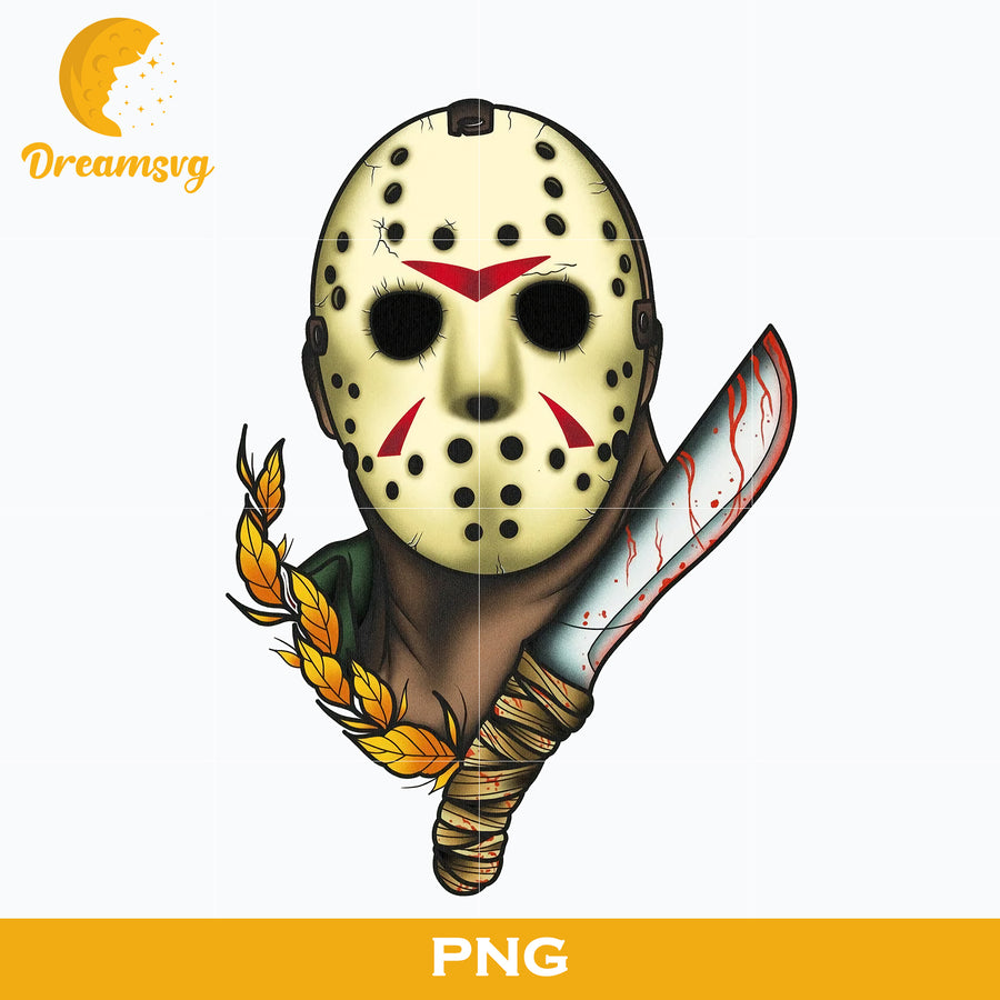 Jason Voorhess PNG, Jason Voorhess Halloween, Scary Halloween, Horror Characters, Halloween svg, png digital file.