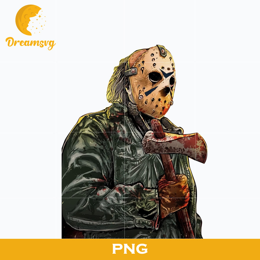 Jason Voorhess PNG, Jason Voorhess Halloween, Scary Halloween, Horror Characters, Halloween svg, png digital file.