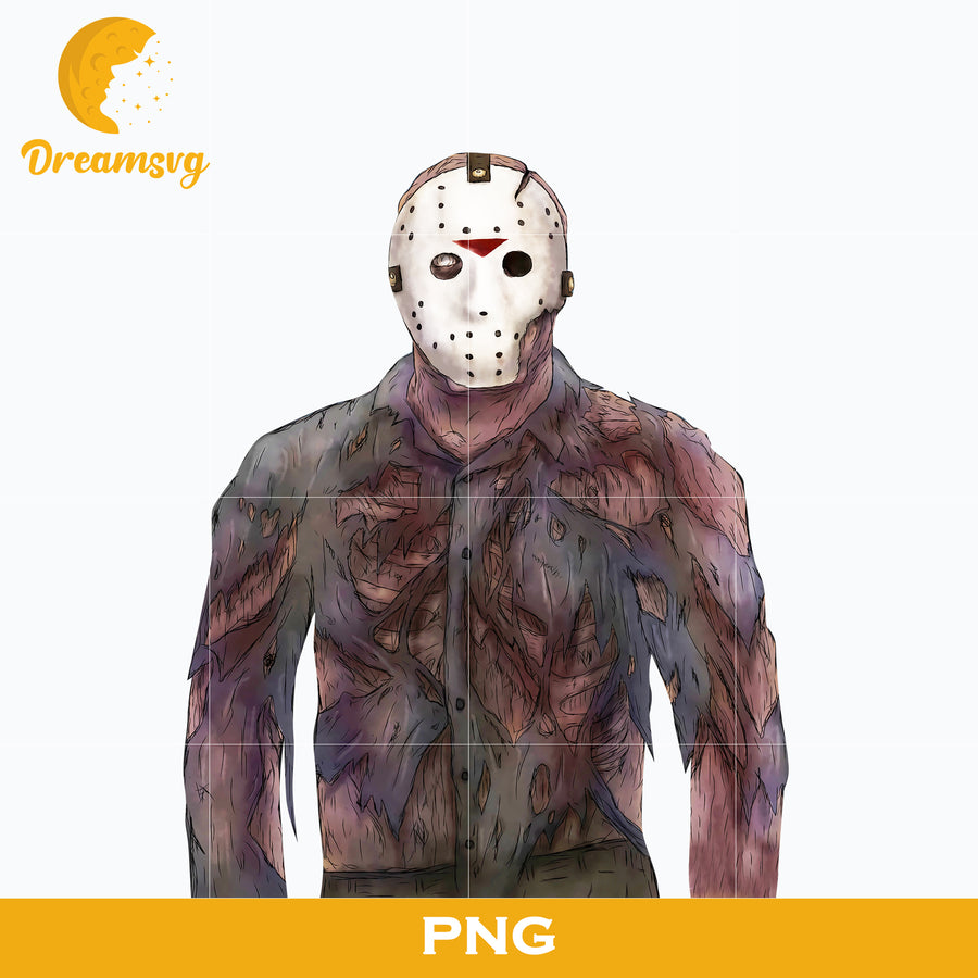 Jason Voorhess PNG, Jason Voorhess Halloween, Scary Halloween, Horror Characters, Halloween svg, png digital file.