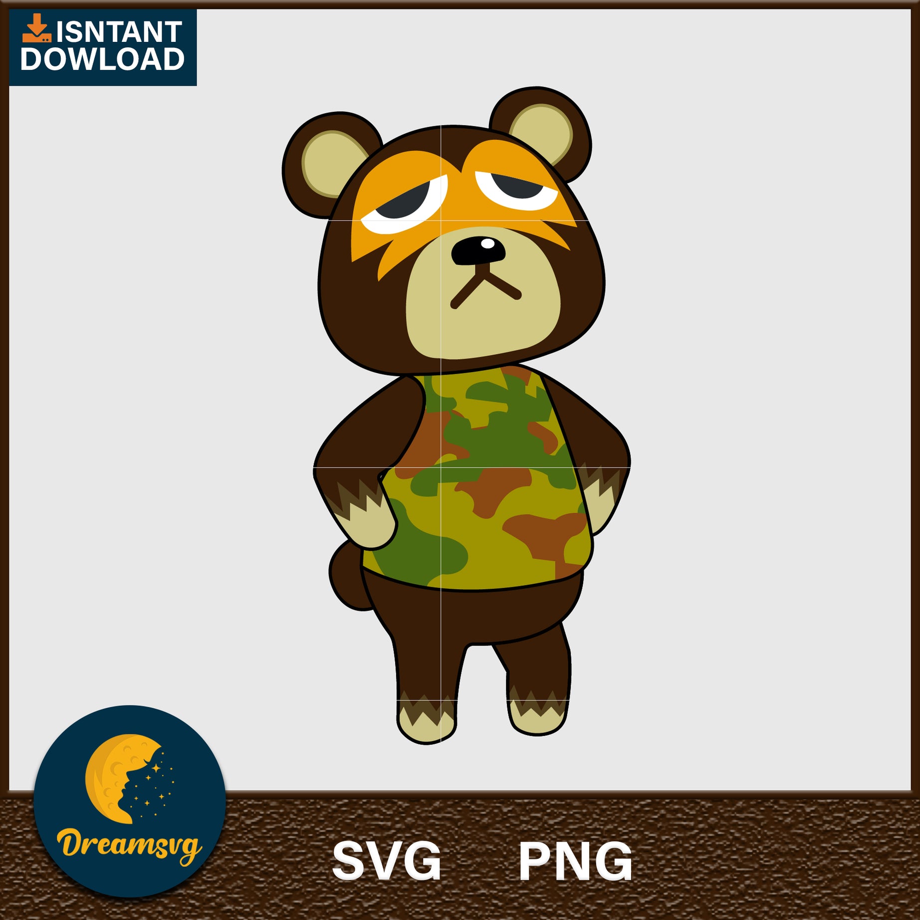 Ike Animal Crossing Svg, Animal Crossing Svg, Animal Crossing Png, Cartoon svg, svg, png digital file