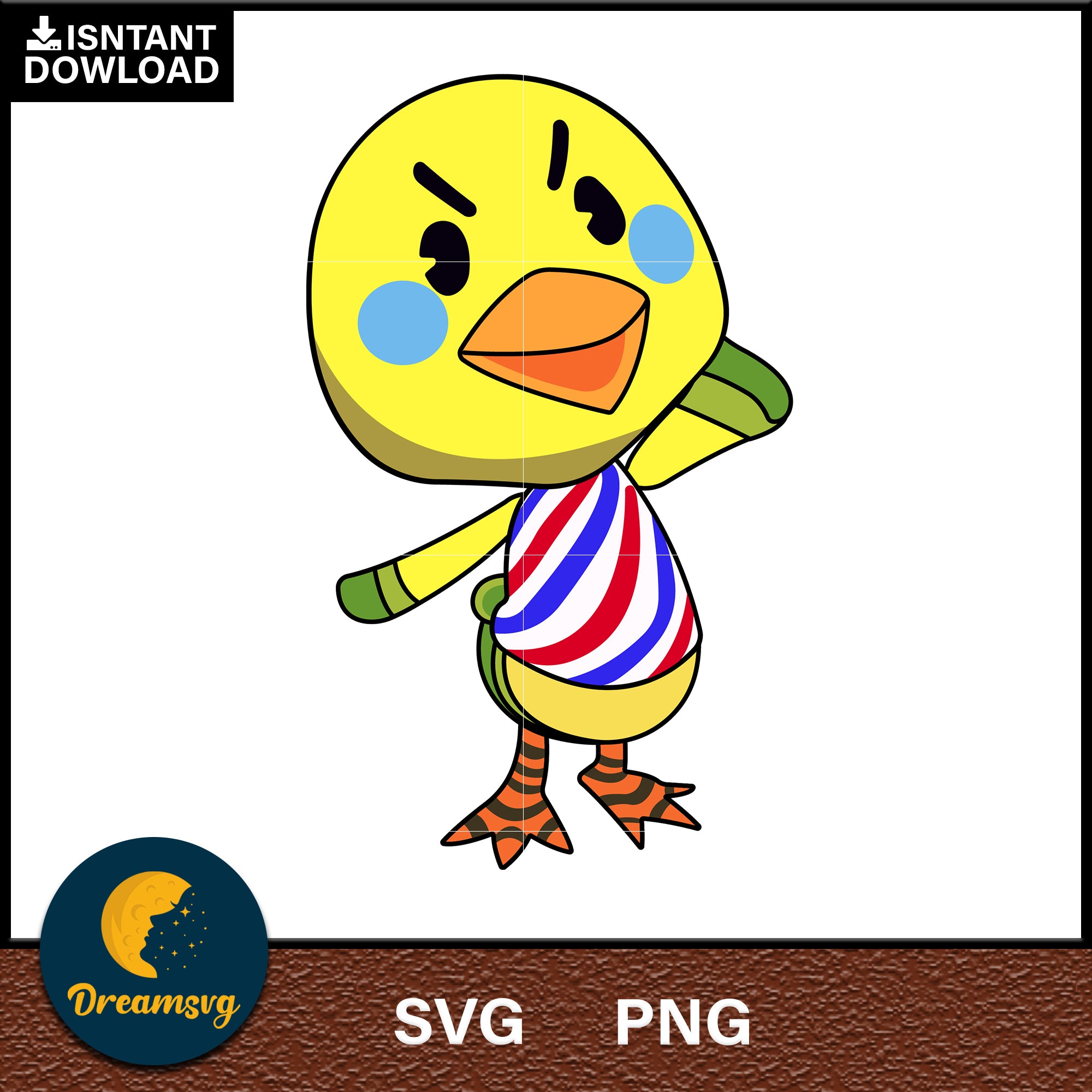 Twiggy Animal Crossing Svg, Animal Crossing Svg, Animal Crossing Png, Cartoon svg, svg, png digital file