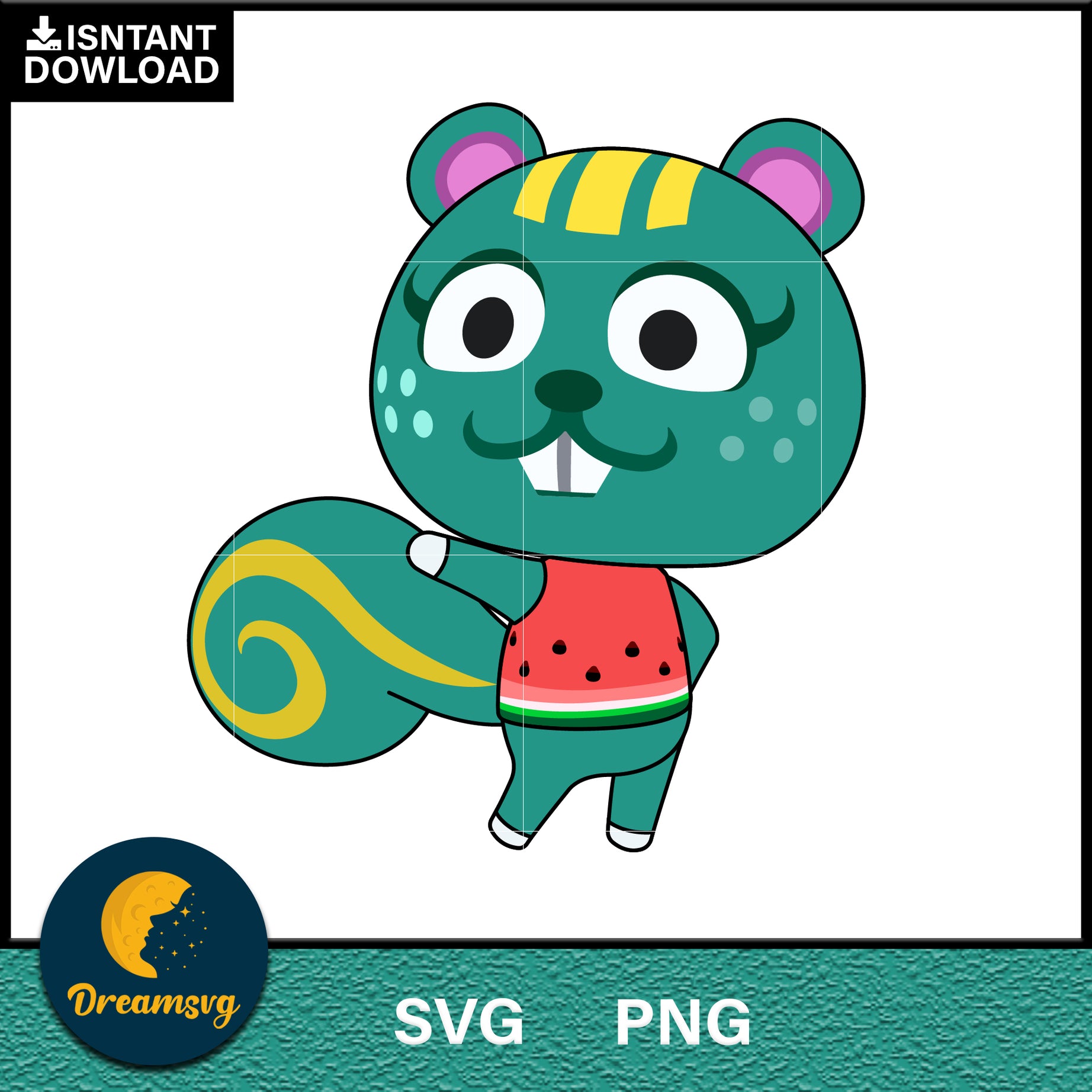 Nibbles Animal Crossing Svg, Animal Crossing Svg, Animal Crossing Png, Cartoon svg, svg, png digital file