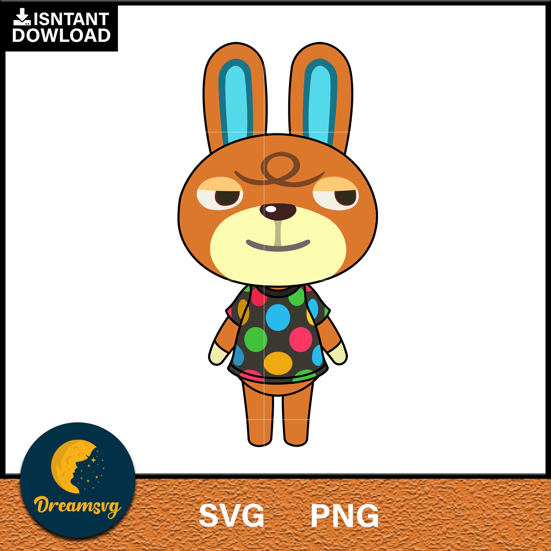 Cloude Animal Crossing Svg, Animal Crossing Svg, Animal Crossing Png, Cartoon svg, svg, png digital file
