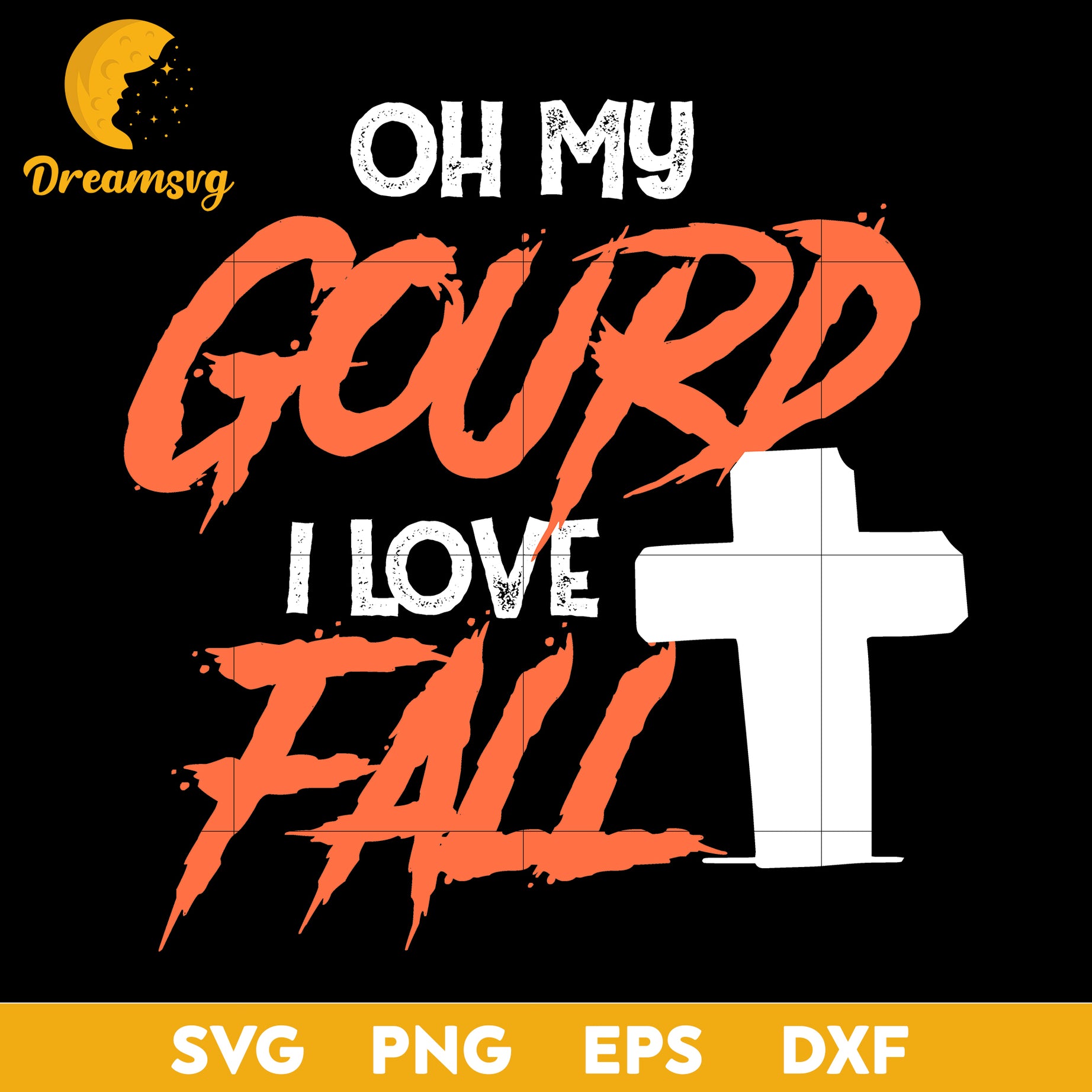 Oh my gourd i love fall svg, Halloween svg, png, dxf, eps digital file.