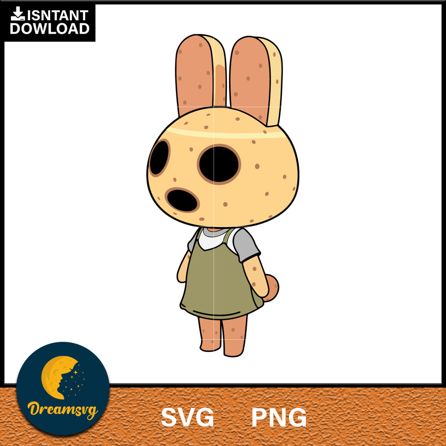 Coco Animal Crossing Svg, Animal Crossing Svg, Animal Crossing Png, Cartoon svg, svg, png digital file