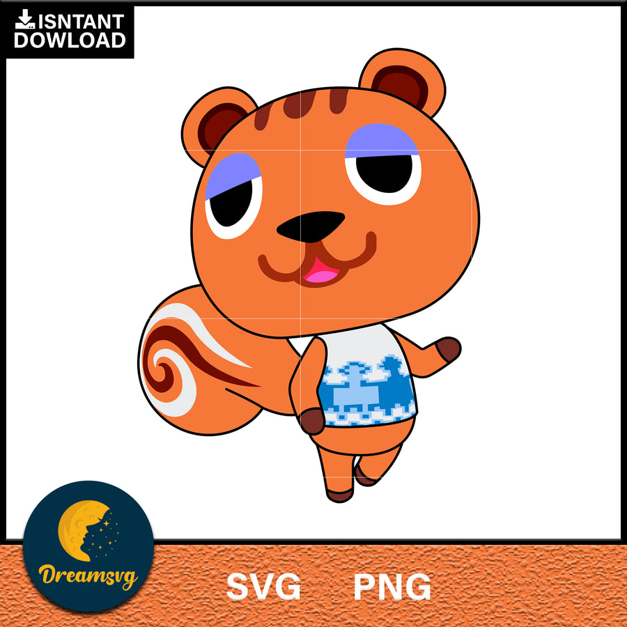 Sally Animal Crossing Svg, Animal Crossing Svg, Animal Crossing Png, Cartoon svg, svg, png digital file