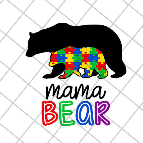 Mama bear svg, Mother's day svg, eps, png, dxf digital file MTD27042107