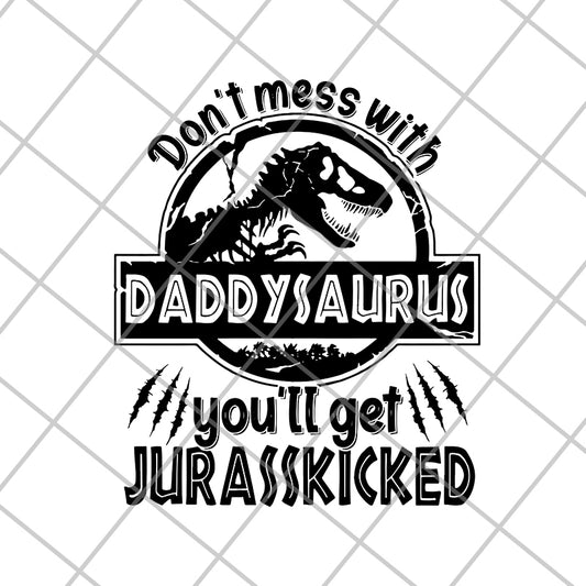 daddysaurus svg, png, dxf, eps digital file FTD21052116