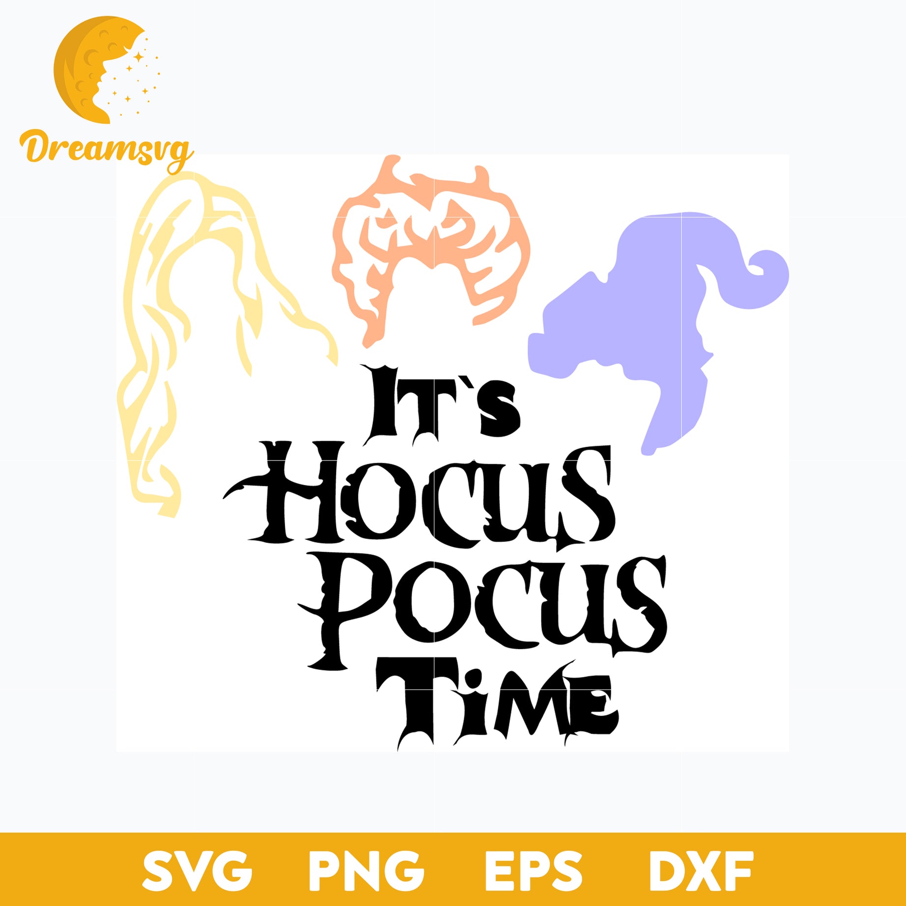 Hocus Pocus SVG, Halloween svg, png, dxf, eps digital file.