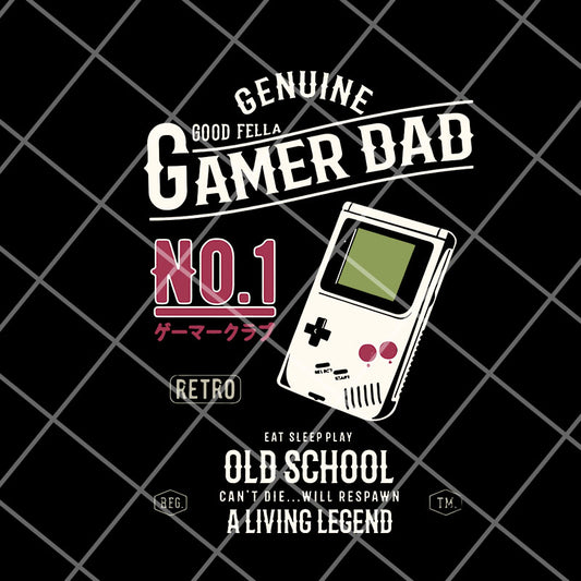 gamer dad svg, png, dxf, eps digital file FTD12052111